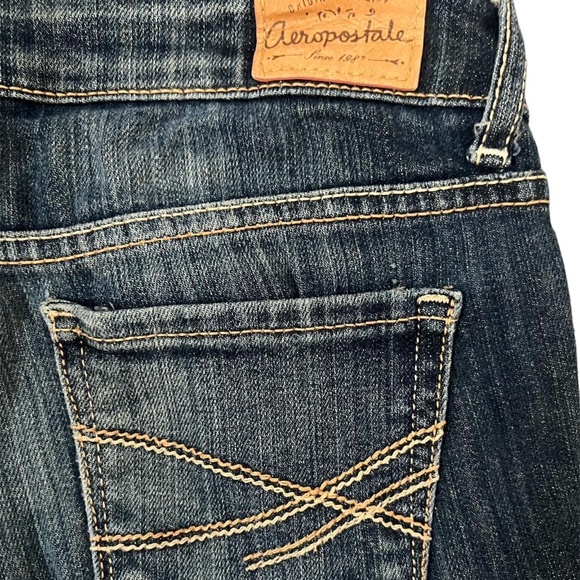 Aeropastale dark wash Bayla skinny jeans - Picture 3 of 5